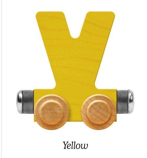 Bright Yellow | A-Z Train Letters | Maple Landmark Inc. - The Ridge Kids