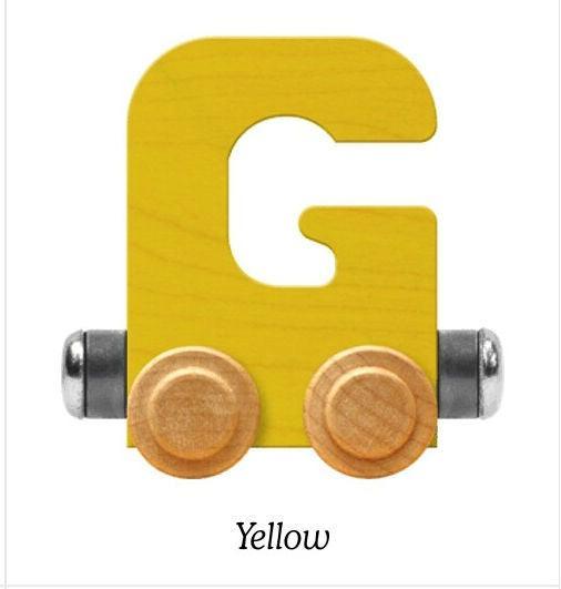 Bright Yellow | A-Z Train Letters | Maple Landmark Inc. - The Ridge Kids