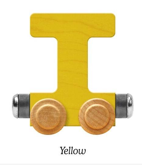 Bright Yellow | A-Z Train Letters | Maple Landmark Inc. - The Ridge Kids
