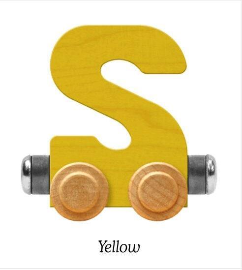 Bright Yellow | A-Z Train Letters | Maple Landmark Inc. - The Ridge Kids