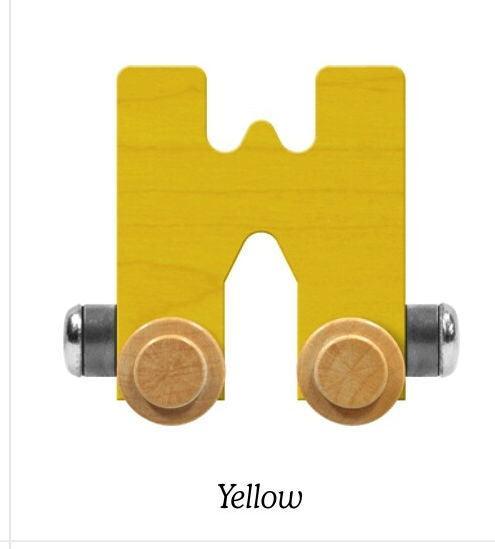 Bright Yellow | A-Z Train Letters | Maple Landmark Inc. - The Ridge Kids