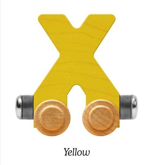 Bright Yellow | A-Z Train Letters | Maple Landmark Inc. - The Ridge Kids