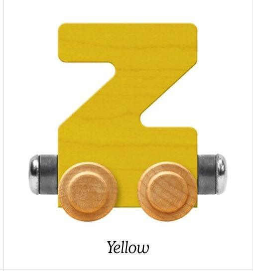 Bright Yellow | A-Z Train Letters | Maple Landmark Inc. - The Ridge Kids