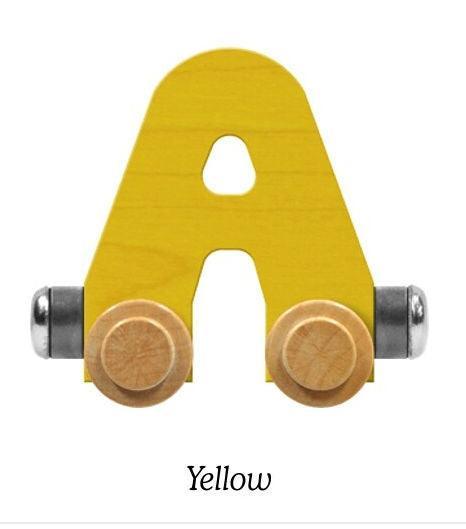 Bright Yellow | A-Z Train Letters | Maple Landmark Inc. - The Ridge Kids