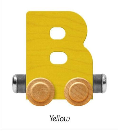 Bright Yellow | A-Z Train Letters | Maple Landmark Inc. - The Ridge Kids