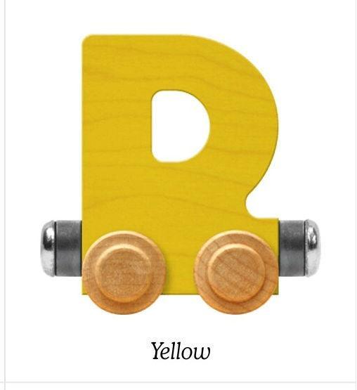 Bright Yellow | A-Z Train Letters | Maple Landmark Inc. - The Ridge Kids