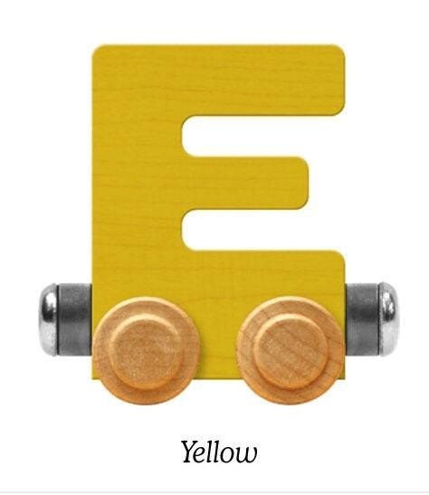Bright Yellow | A-Z Train Letters | Maple Landmark Inc. - The Ridge Kids