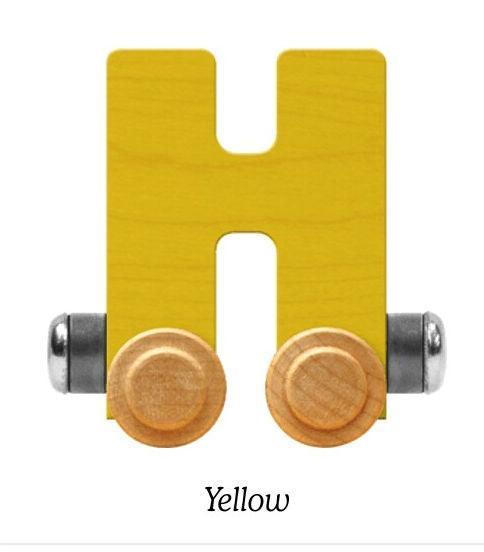 Bright Yellow | A-Z Train Letters | Maple Landmark Inc. - The Ridge Kids