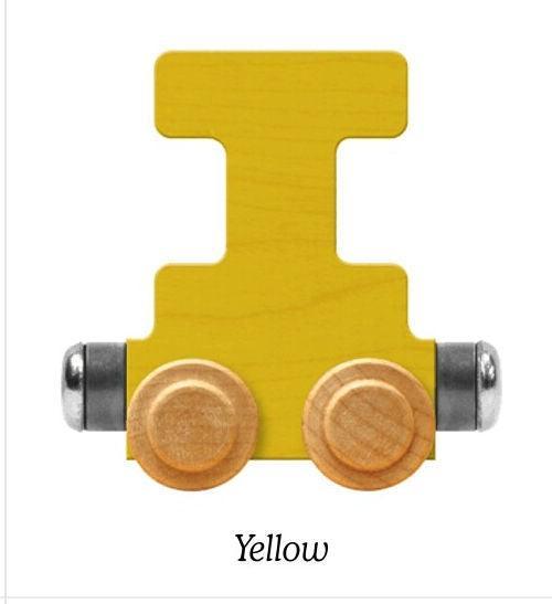 Bright Yellow | A-Z Train Letters | Maple Landmark Inc. - The Ridge Kids