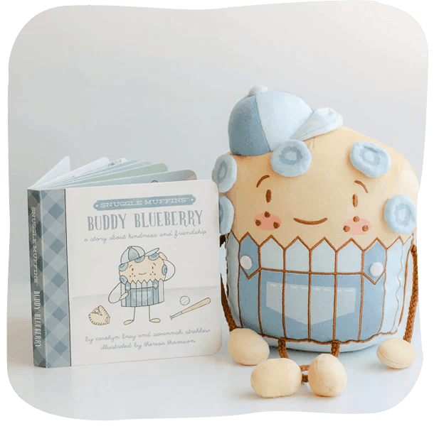 Plush & Book Set | Buddy Blueberry | Snuggle Muffin - The Ridge Kids