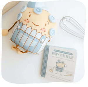 Plush & Book Set | Buddy Blueberry | Snuggle Muffin - The Ridge Kids