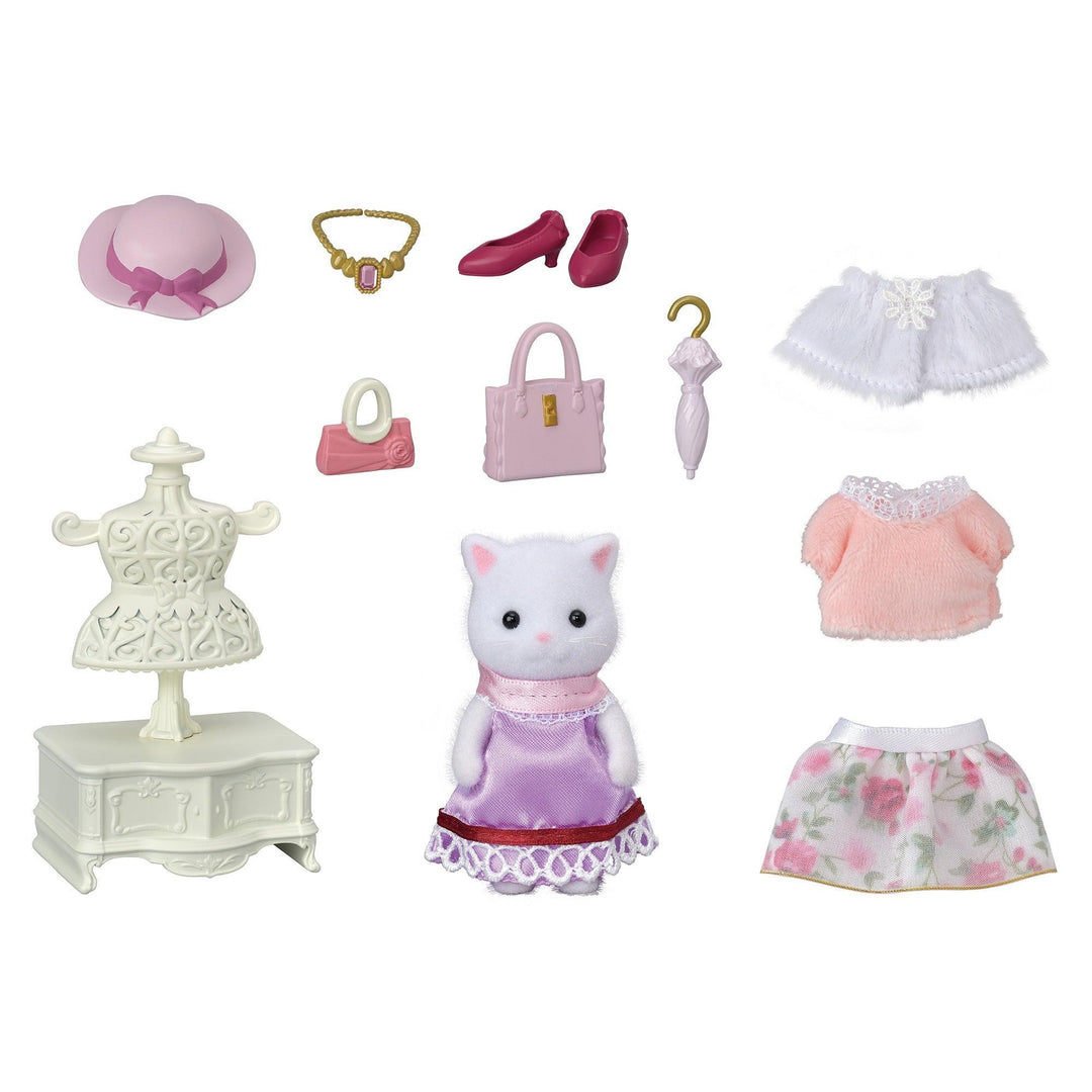 Calico Critters | Persian Cat Town Girl Series - The Ridge Kids