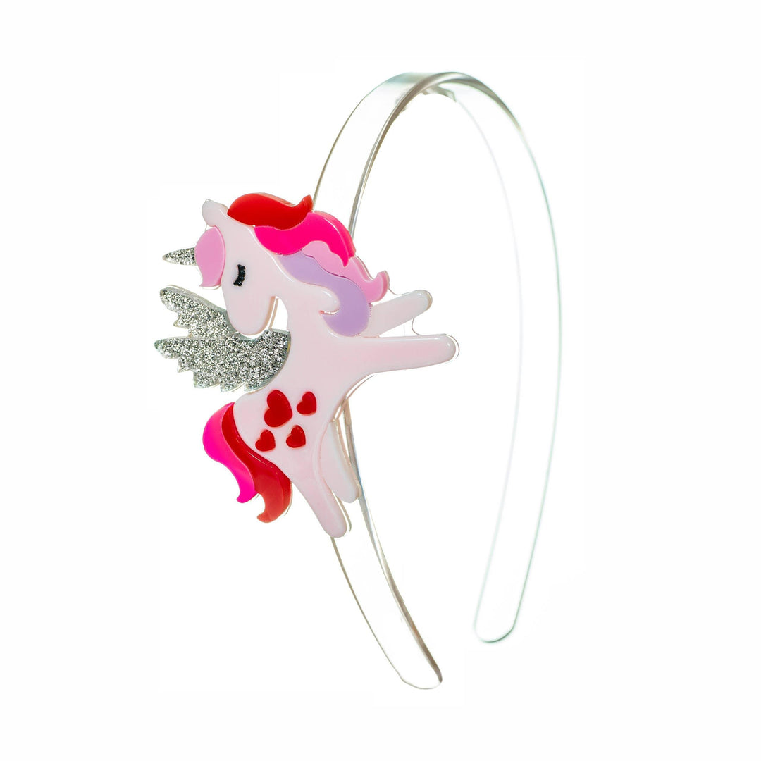 Headband | Valentines -Unicorn | Lilies and Roses NY - The Ridge Kids