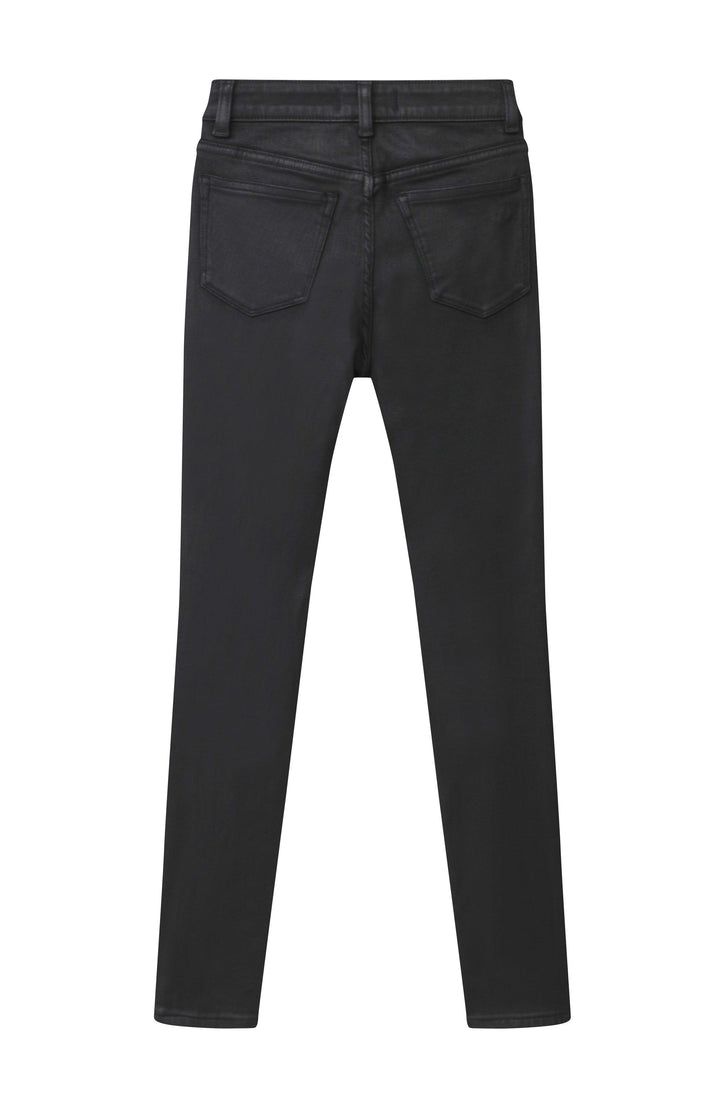 Chloe High Rise Skinny Denim Kids | Medina Black Coated Denim | DL1961 Kids - The Ridge Kids