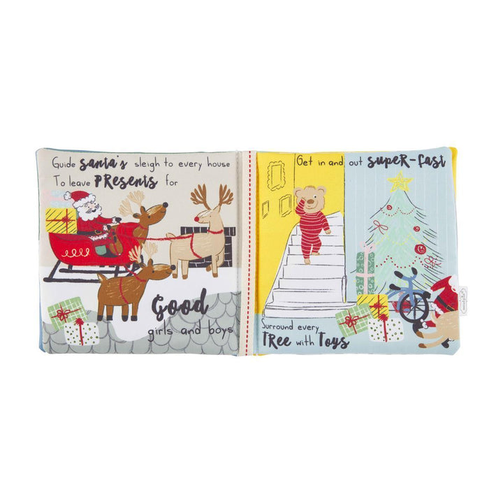 Christmas Baby Book | Reindeer Fun Book | Mud Pie - The Ridge Kids
