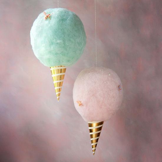 Christmas Ornament | Cotton Candy Ornament in Assorted Colors | One Hundred and 80 Degrees - The Ridge Kids