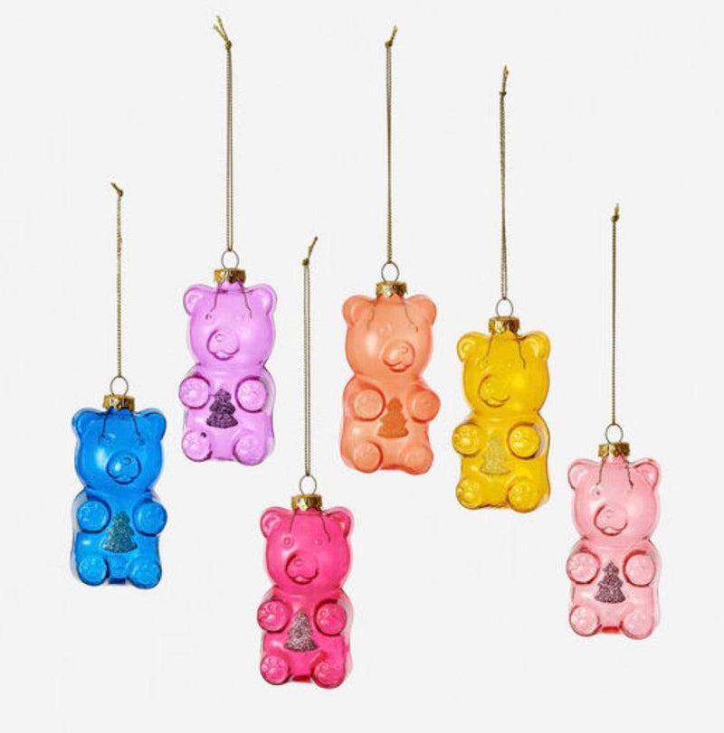 Christmas Ornament | Gummy Bear- Assorted | One Hundred And 80 Degrees - The Ridge Kids