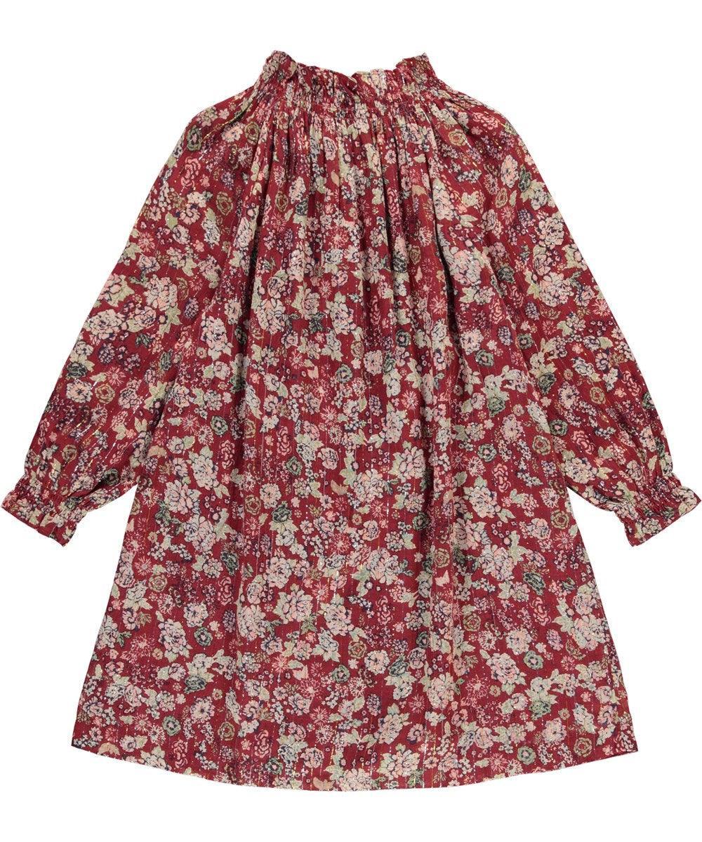 Clair Floral Print Dress | Velvet Bloom | Molo - The Ridge Kids