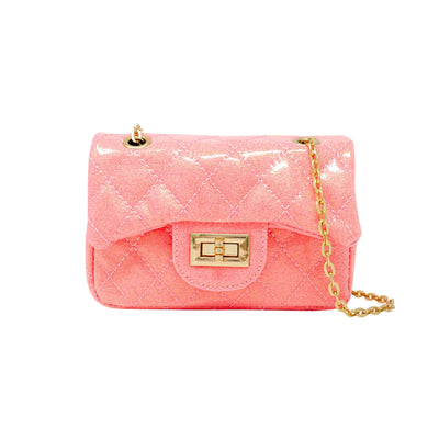 Classic Quilted Sparkle Mini Purse - The Ridge Kids