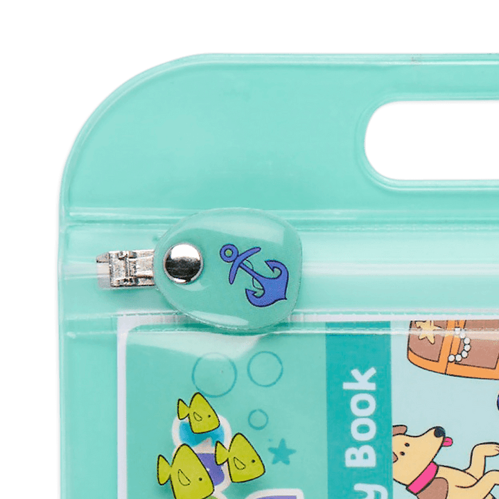 Coloring and Activity Set | Mini Traveler Outrageous Ocean | Ooly - The Ridge Kids