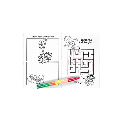 Coloring and Activity Set |Mini Traveler Superkids and Pets | Ooly - The Ridge Kids