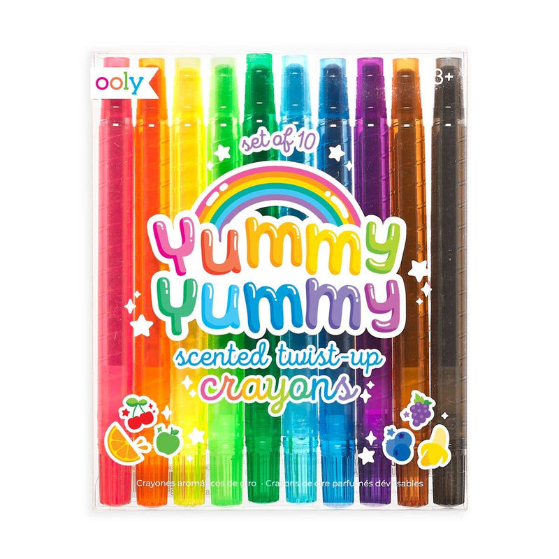 Crayons | Yummy Yummy Scented Twist Up | Ooly