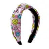 Tie Dye Smiley Knot Headband- assorted styles - The Ridge Kids