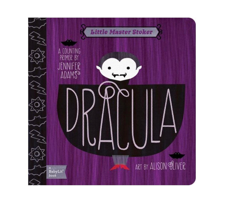 Dracula Halloween Board Book | Reading Age Level 1-3 Years Old | BabyLit - The Ridge Kids