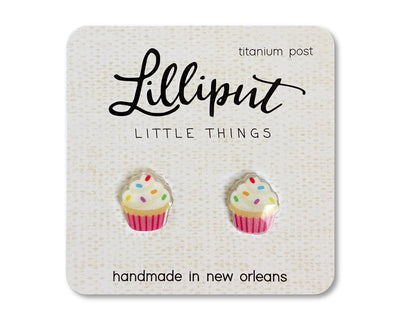Earrings | Birthday Cupcake | Lilliput Little Things - The Ridge Kids