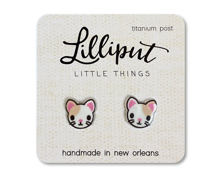 Earrings | Cute Kitty Cat | Lilliput Little Things - The Ridge Kids