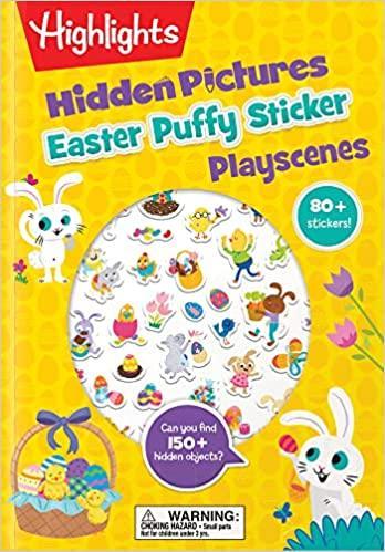 Easter Books | Highlights Hidden Pictures - Puffy Stickers | Easter Books - The Ridge Kids