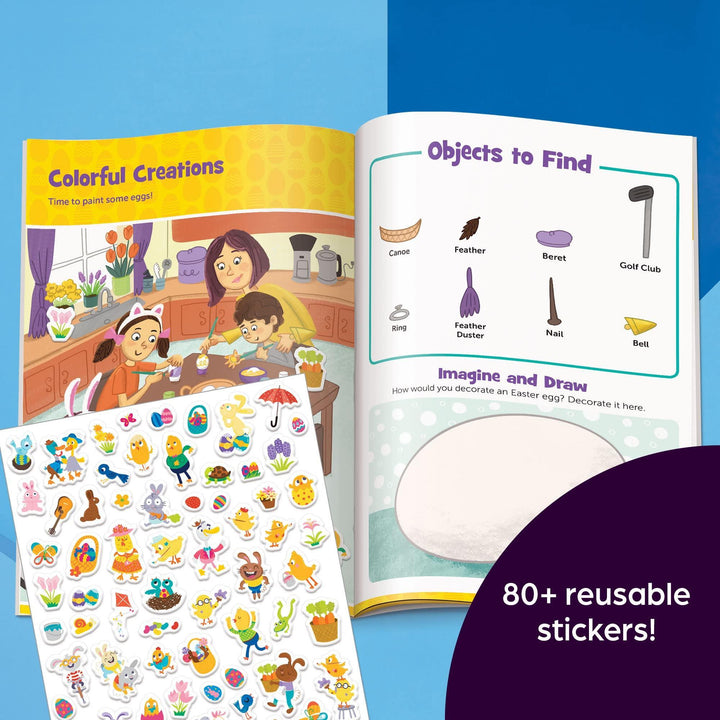 Easter Books | Highlights Hidden Pictures - Puffy Stickers | Easter Books - The Ridge Kids