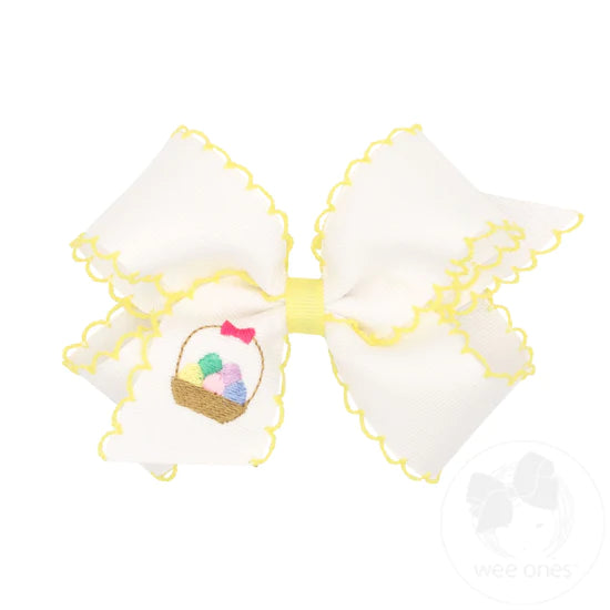 Grosgrain Bows | Embroidered, Easter - Assorted | Wee Ones