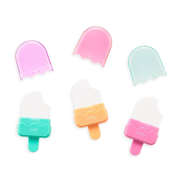 Erasers | Icy Pop Set of 3 | Ooly - The Ridge Kids