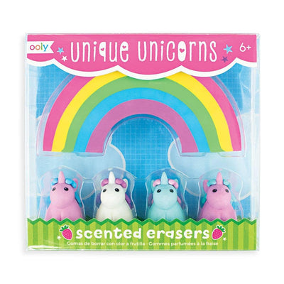 Erasers | Unique Unicorns Scented - Set of 5 | Ooly - The Ridge Kids