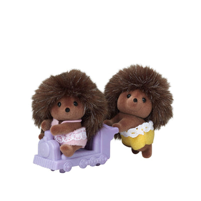 Set of 2 Doll Figures | Hedgehog Twins | Calico Critters - The Ridge Kids