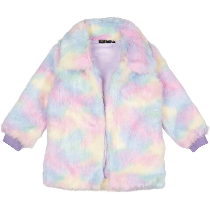 Faux Fur Jacket | Unicorn | Rock Your Baby - The Ridge Kids