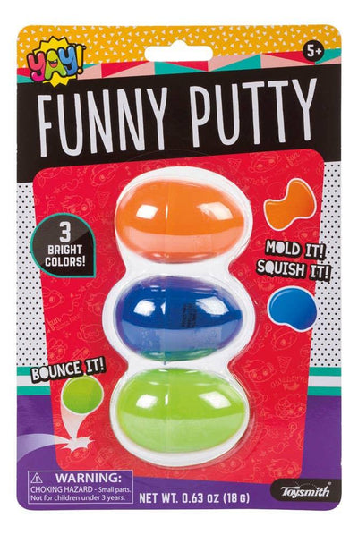 Funny Putty | Funny Putty| Toysmith - The Ridge Kids