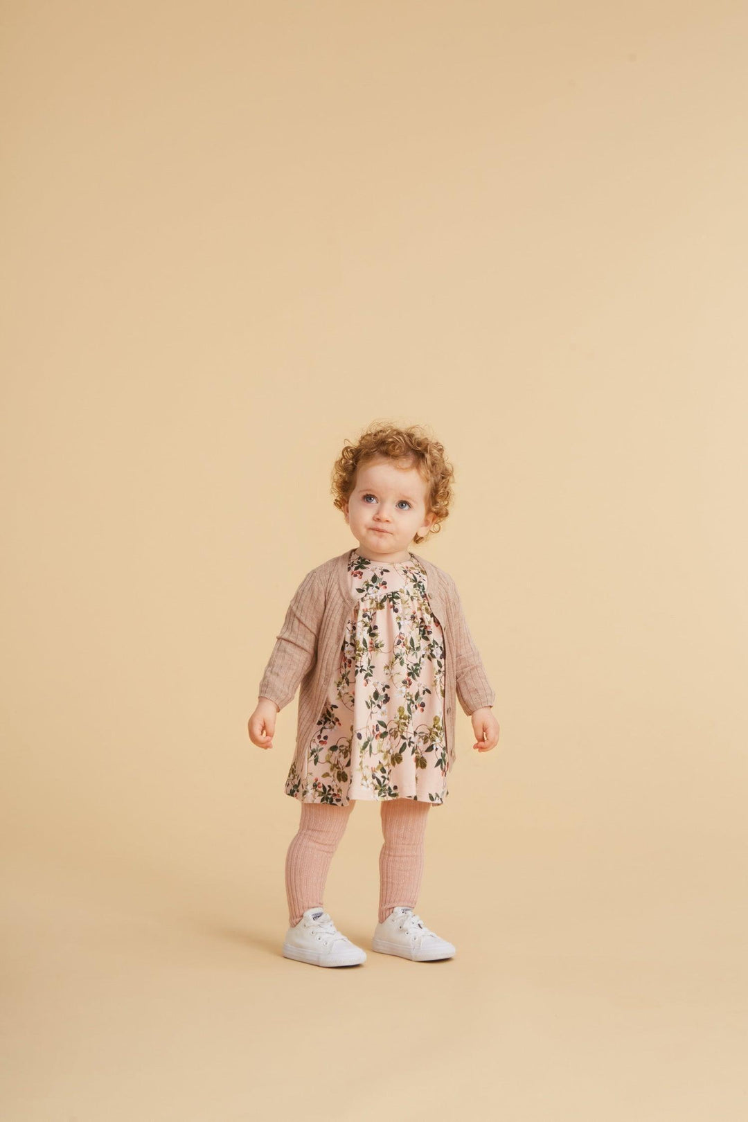 Georgette Knit Cardigan | Oatmeal Melange |  Molo - The Ridge Kids