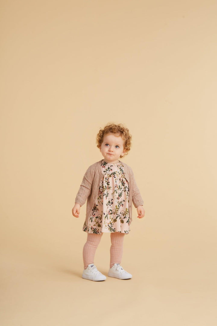 Georgette Knit Cardigan | Oatmeal Melange |  Molo - The Ridge Kids