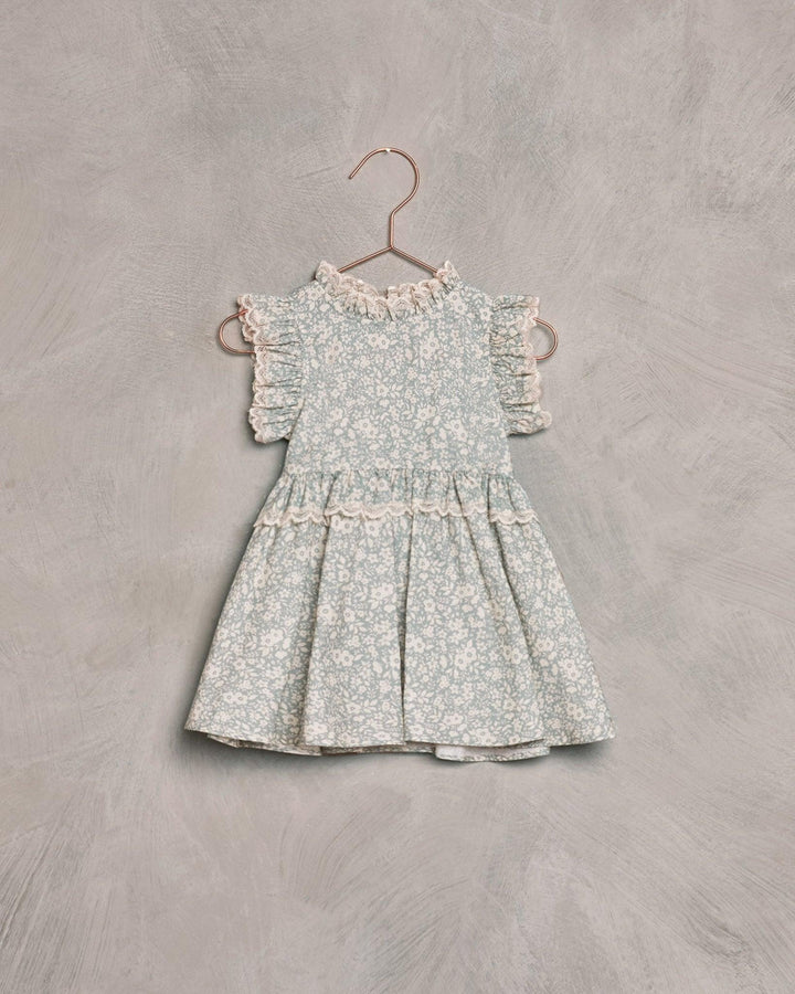 Girls Alice Dress | Blue Floret | Noralee - The Ridge Kids