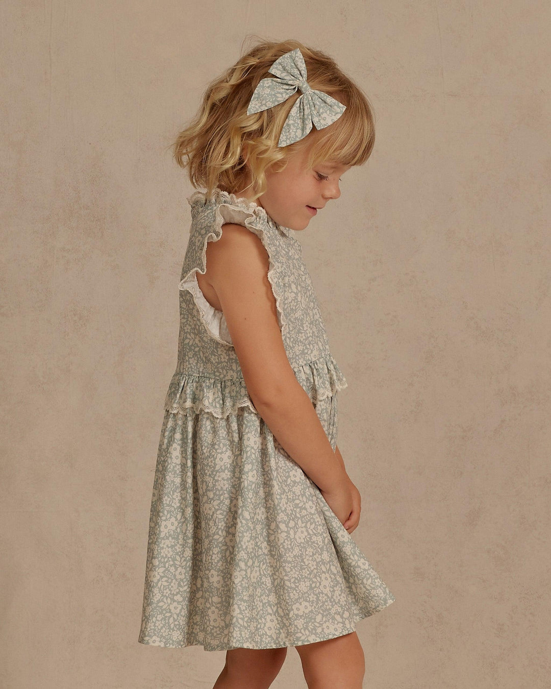 Girls Alice Dress | Blue Floret | Noralee - The Ridge Kids