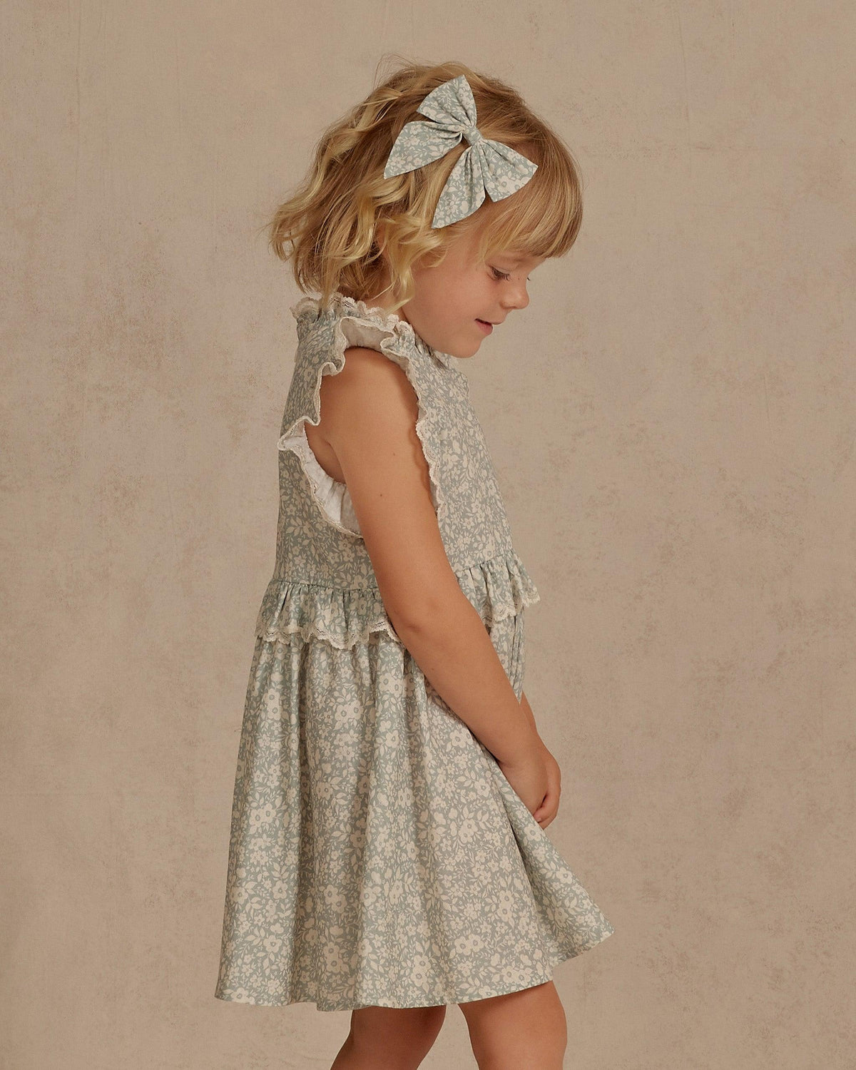 Girls Alice Dress | Blue Floret | Noralee – The Ridge Kids
