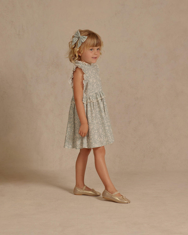 Girls Alice Dress | Blue Floret | Noralee - The Ridge Kids