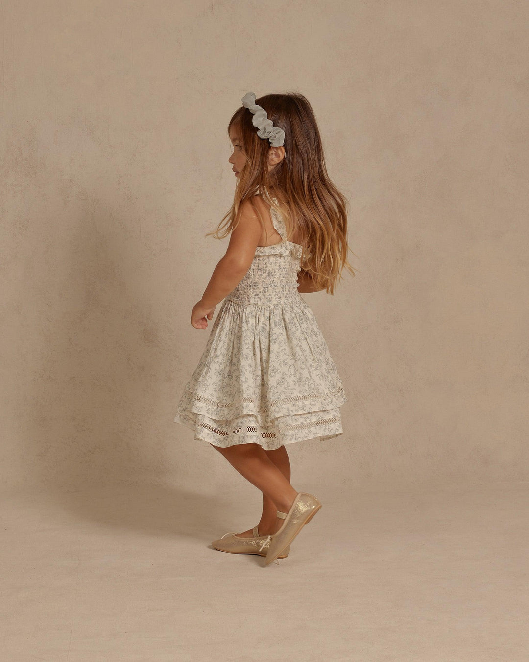 Girls Birdie Dress | French Toile | Noralee The Ridge Kids Girls Birdie Dress | French Toile | Noralee The Ridge Kids