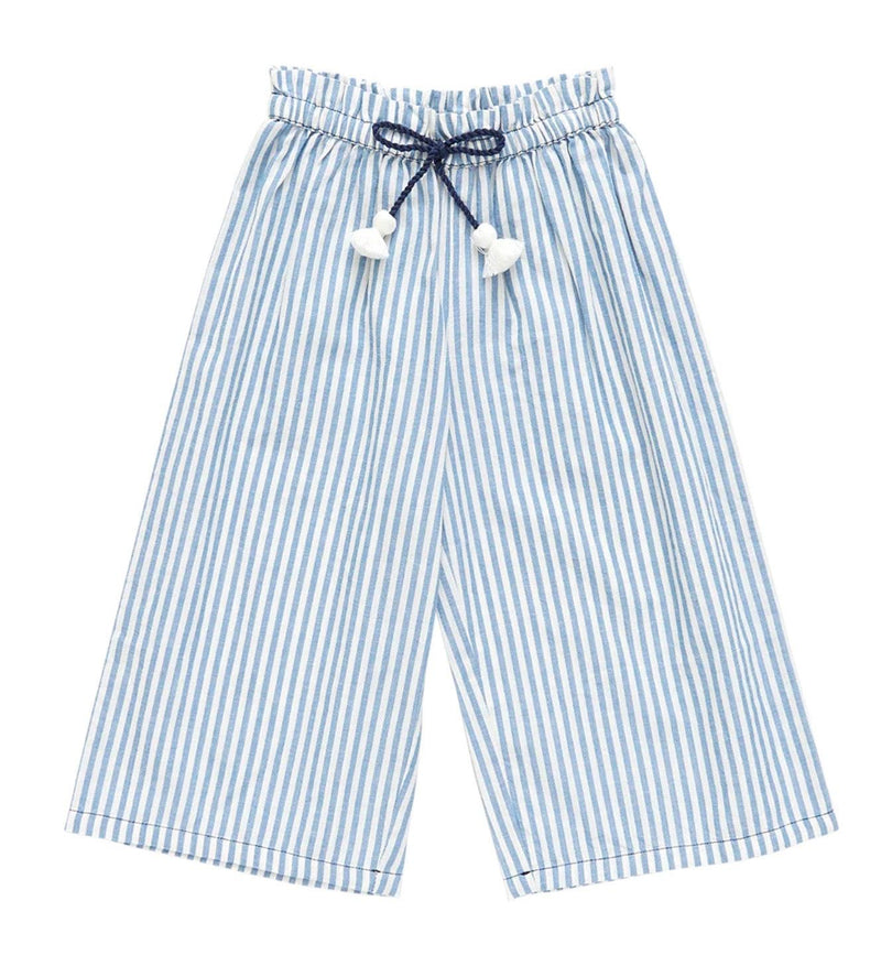 Girls Bottoms | Theodore Pant - Skinny Blue Stripe | Pink Chicken - The Ridge Kids