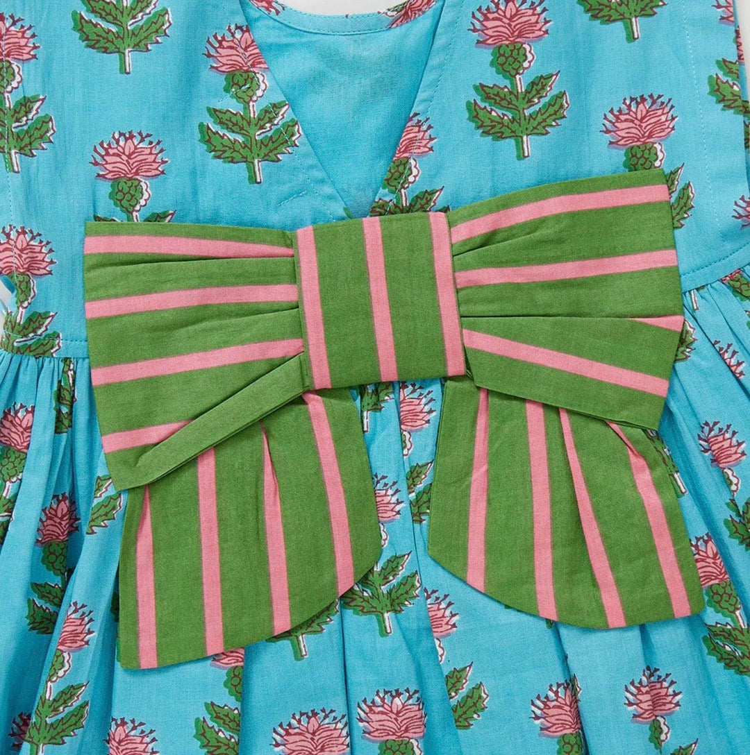 Girls Dress | Gracie - Cornflower | Pink Chicken - The Ridge Kids