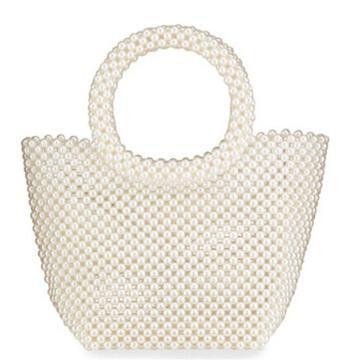 Girls Handbag | Pearl Round Handle Bag | Bari Lynn Accessories - The Ridge Kids
