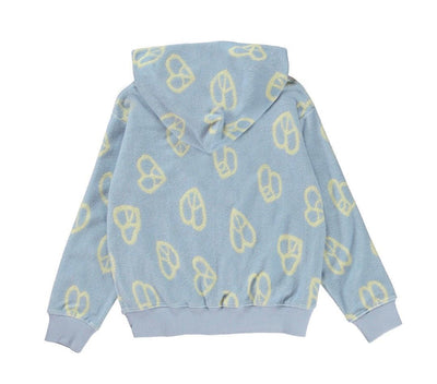 Girls Mel Cotton Terry Zip Up Hoodie | Windy | Molo - The Ridge Kids