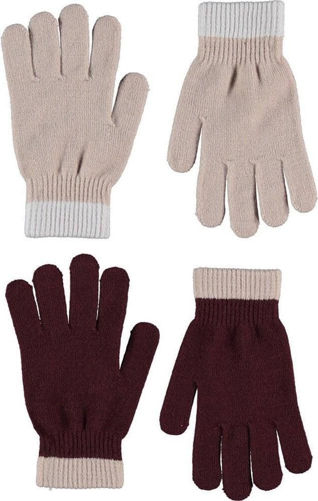 Gloves | Kello - powder rose | Molo - The Ridge Kids